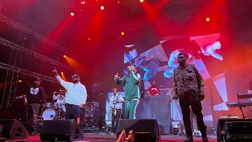 Wu-Tang Clan on the main stage