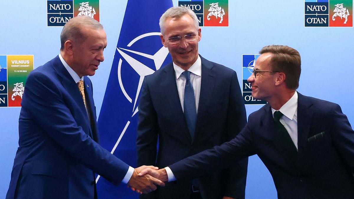 Ankara donne son feu vert pour l'adhésion de la Suède à l'OTAN