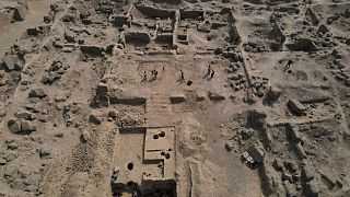 حفاری‌ها در یک سایت باستان‌شناسی