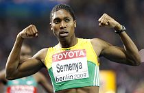 Caster Semenya, atleta sul-africana campeã olímpica dos 800 metros