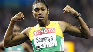 L'athlète Caster Semenya photographiée en 2009