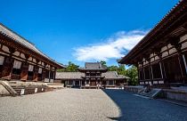 The vandalism occurred at the UNESCO World Heritage Site in the ancient city of Nara, Japan.