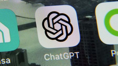 The ChatGPT app is displayed on an iPhone in New York, May 18, 2023