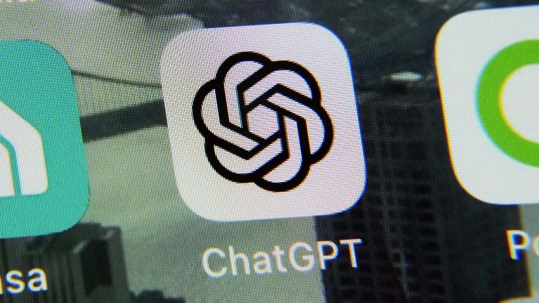 The ChatGPT app is displayed on an iPhone in New York, May 18, 2023 The ChatGPT app is displayed on an iPhone in New York, May 18, 2023