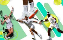 What do Badosa, Djokovic, Tiafoe - and Federer's controversial orange-soled trainers have in common? They're all icons of modern Wimbledon style