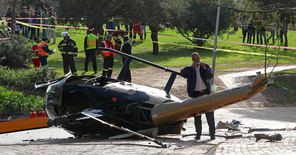 Three people killed in a helicopter crash in southeastern Congo Three people killed in a helicopter crash in southeastern Congo