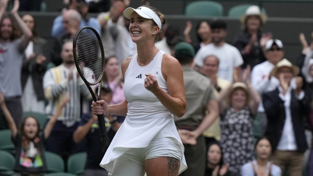 Elina Svitolina aus der Ukraine - nach dem Baby der Erfolg in Wimbledon