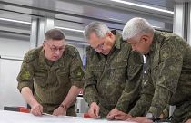 Rus Savunma Bakanı Sergey Şoygu ordu mensuplarıyla