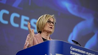Commissaire européen aux services financiers Mairead McGuinness