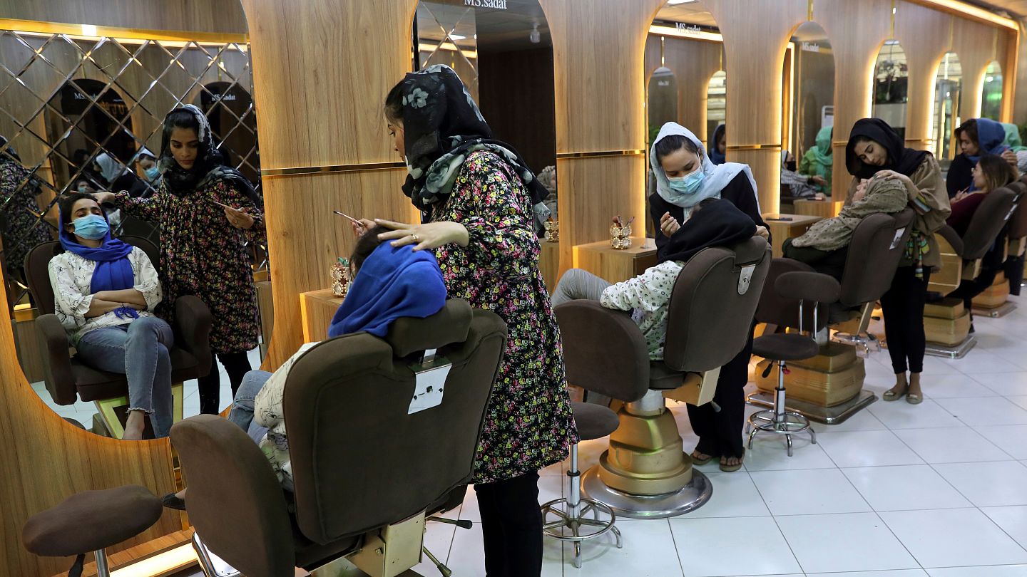 Beauty Salon Near Me The world has remained silent': Afghan women hit out at Taliban's new hair  salon ban | Euronews