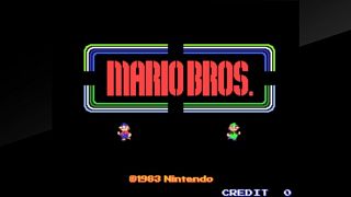 Mario Bros. title screen