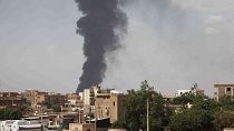 صورة أرشيفية لإطلاق النيران في الخرطوم