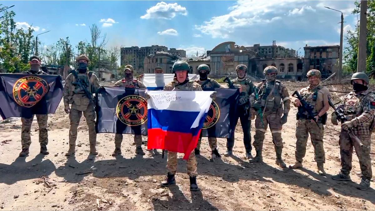 شبه‌نظامیان گروه واگنر در اوکراین
