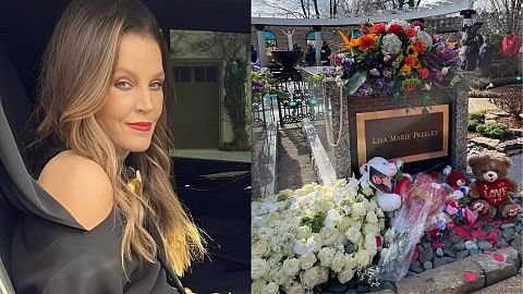 Presley was buried at Graceland beside her son Benjamin Keough, who took his own life in 2020. 