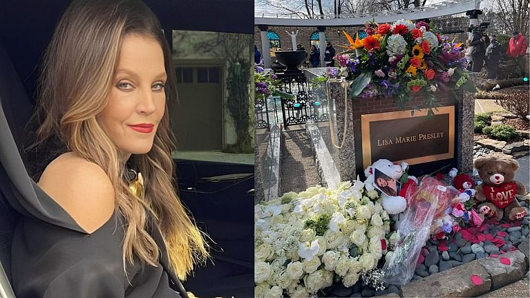Presley was buried at Graceland beside her son Benjamin Keough, who took his own life in 2020. 