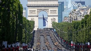 مراسم رژه روز ملی فرانسه