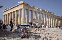 L'Acropole, Athènes, 14 juillet 2023