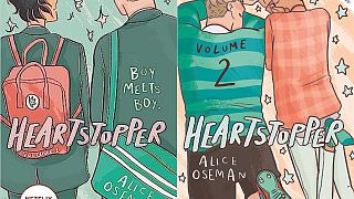 A Hungarian bookstore has been fined for displaying the award-winning young adult graphic novel ‘Heartstopper’