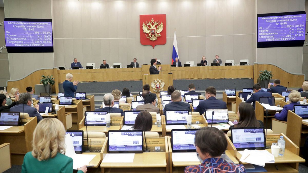 Rusya Parlamentosu'nun alt kanadı Duma