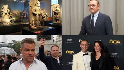 Euronews Culture's summary of the week: Hollywood strike, Kevin Spacey, Da Vinci's drawings in the US, Venice Film Festival jury, Netherlands return artefacts of Indonesia.