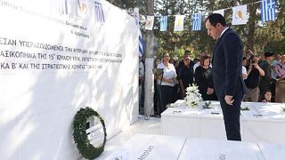 Ο Πρόεδρος της Δημοκρατίας κ. Νίκος Χριστοδουλίδης στο μνημόσυνο πεσόντων κατά το Πραξικόπημα