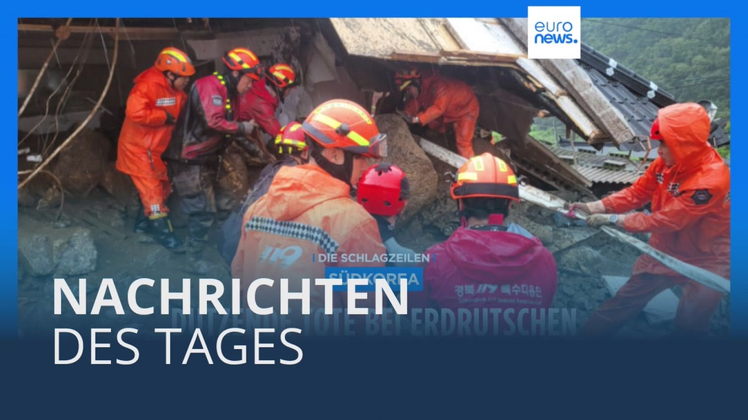 Nachrichten des Tages | 16. Juli - Mittagsausgabe