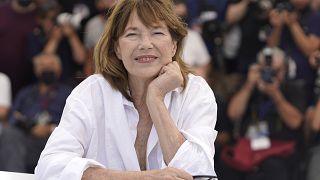 Jane Birkin Cannes-ban 2021. július 8-án