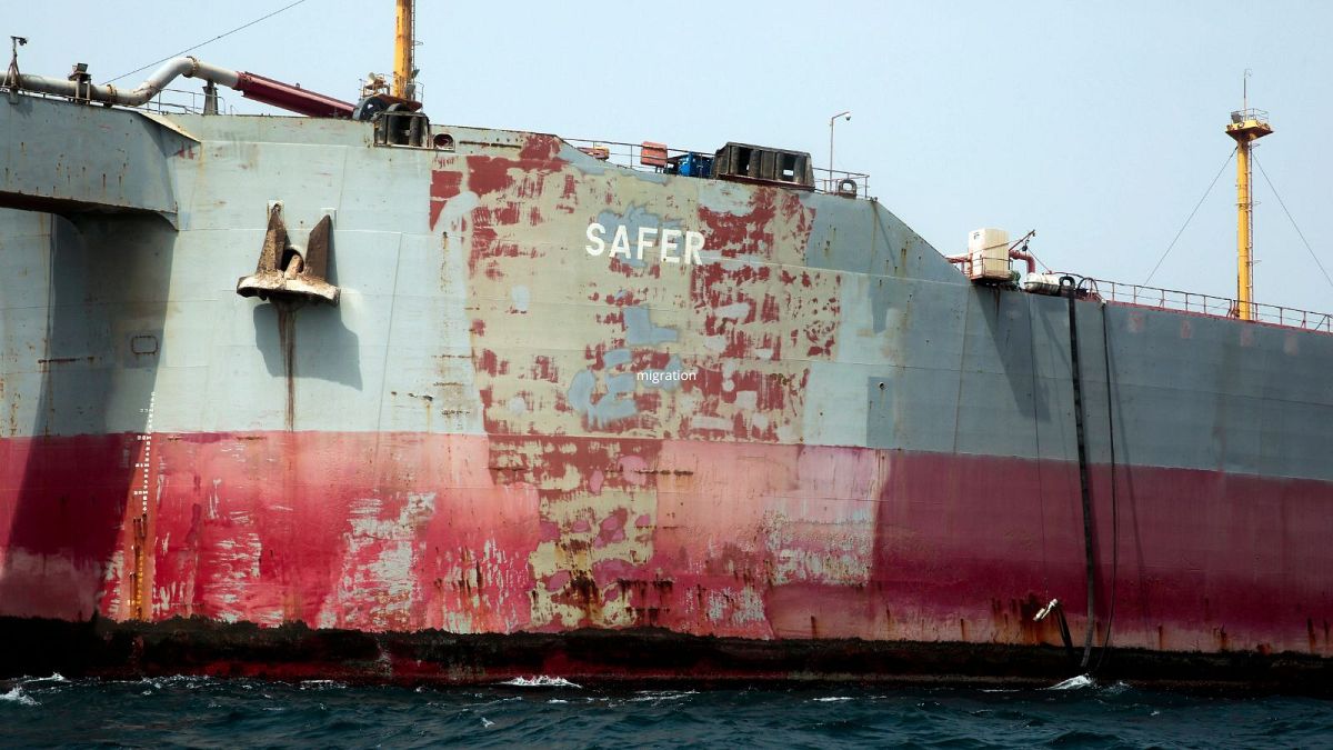 نفتکش Safer در سواحل یمن