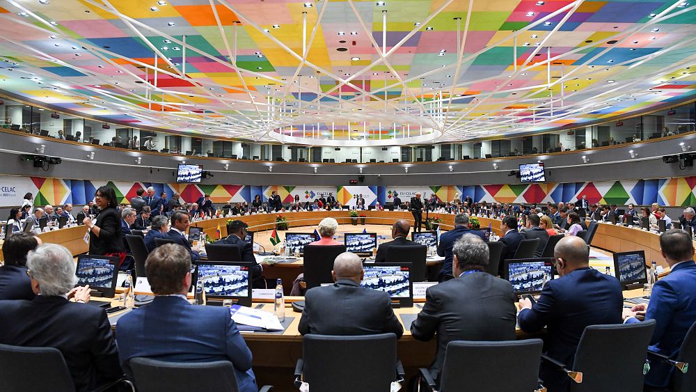 EU looks to regain influence in Latin America as leaders summit begins