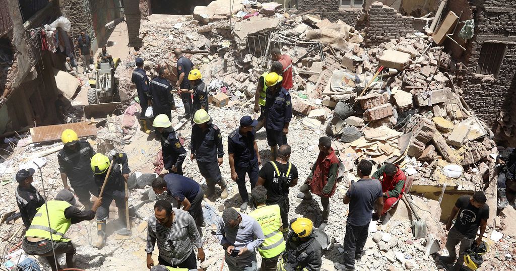 Egypt: building collapses in Cairo killing 9 people