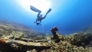 CREAMARE project divers digitise a historic shipwreck in the Tremiti Islands (Italy)
