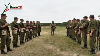 Paramilitares russos do Wagner treinam militares da Bielorrússia no pa´ís.