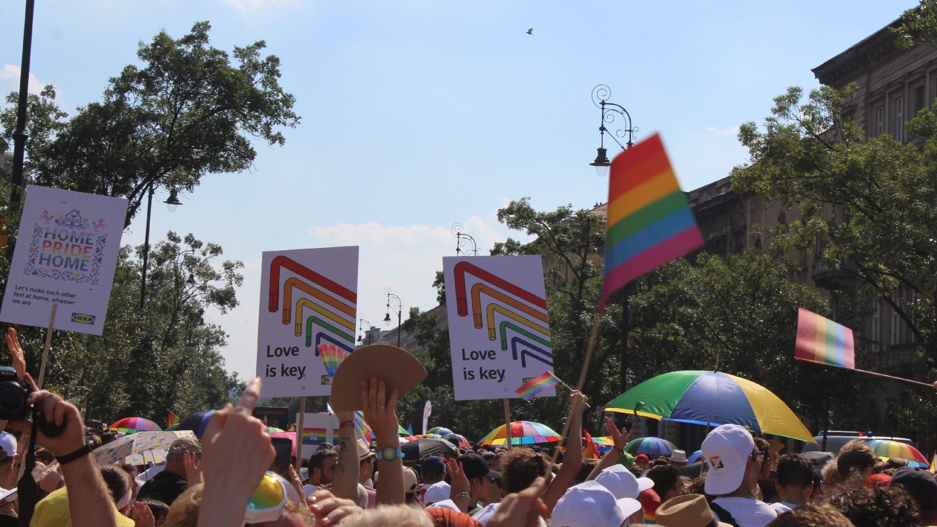 Hungary's crackdown on LGBT representation boosted Pride march