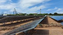 The PortAventura attraction park in Spain has invested in solar panels to power the rides. 