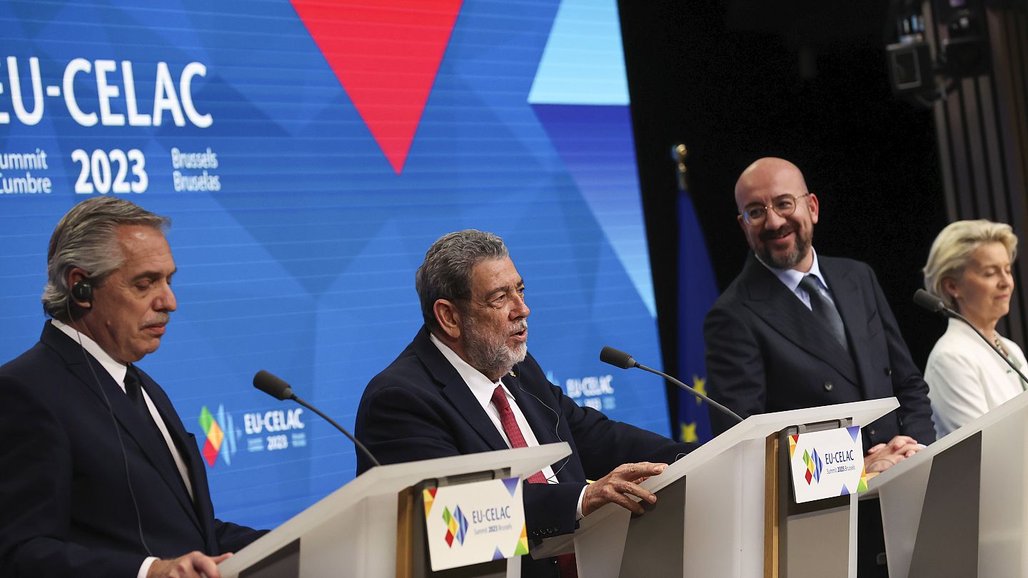 EU-Latin America leaders fail to agree on final statement on war in Ukraine Fresh news for 2023 billede