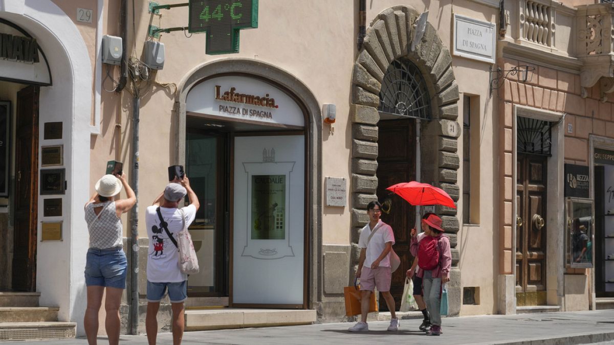 En Italie, le thermomètre a dépassé les 40 degrés ces derniers jours