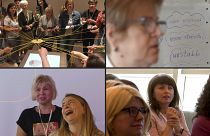 A háború okozta trauma kezelését tanulják ukrán tanárok Lengyelországban