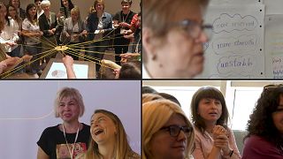 A háború okozta trauma kezelését tanulják ukrán tanárok Lengyelországban