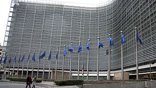 Az Európai Bizottság központi épülete, a Berlaymont Brüsszelben