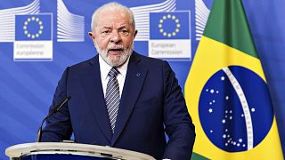 Der brasilianische Präsident Luiz Inácio Lula da Silva in Brüssel