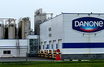 یکی از کارخانه‌های تولید لبنیات دنون در روسیه
