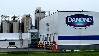 یکی از کارخانه‌های تولید لبنیات دنون در روسیه
