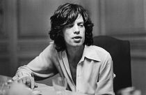 Jagger photographié à Villefranche sur Mer, 1971