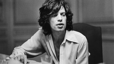 Jagger fotografado em Villefranche sur Mer, 1971