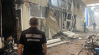 I danni in un magazzino di Odessa. (19.7.2023)