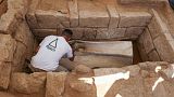 In Gaza city, around one hundred and twenty-five tombs have been discovered and more than 80 tombs were excavated.