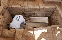 In Gaza city, around one hundred and twenty-five tombs have been discovered and more than 80 tombs were excavated.