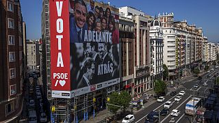 Προεκλογικό πόστερ στη Μαδρίτη