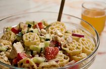 Refreshing pasta salad from Italy