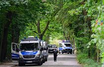 Полиция прочёсывает леса к юго-западу от немецкой столицы.
